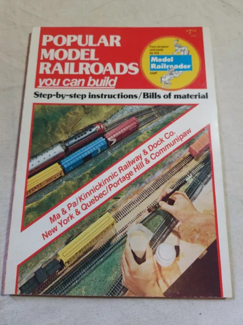 Model Railroader Book Popular Model Railroads You Can Build Manual Z26