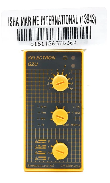 Selectron GZU 30 Tempo Ritardo Relè 13943
