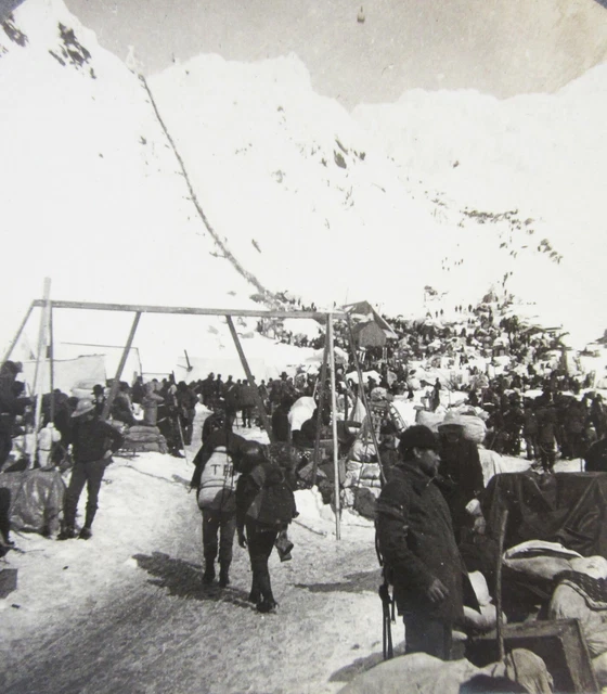 ALASKA KLONDIKE GOLD Rush Golden Staircase Chilkoot Pass Photo ...