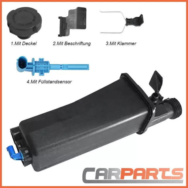 Ausgleichsbehälter Kühlmittel für BMW 3er E46 330 X5 E53 mit Sensor M43 M47 M57