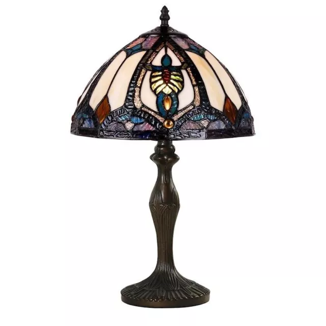 Tiffany Tischlampe LEUCHTE Tischleuchte TIFFANY STYLE Table Lamp DEKO LA003