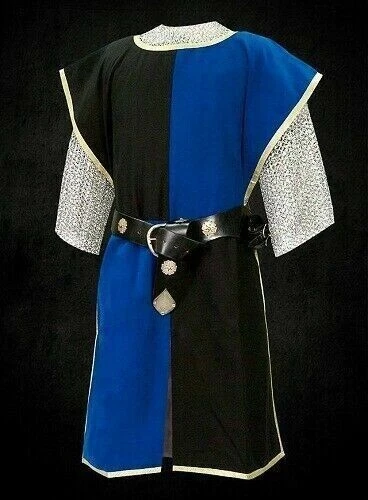 Roman Tabard Medieval Tunic Surcoat Men Cosplay Reenactment LARP Costume