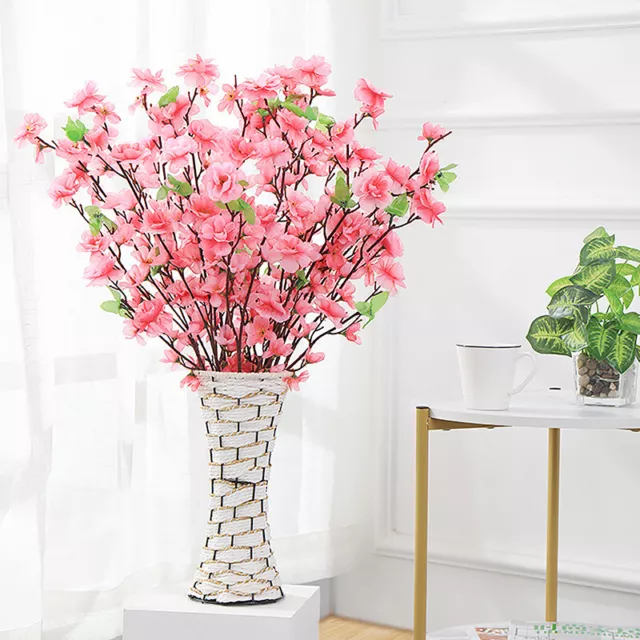 Artificial Peach Branches Long Plum Branches Fake Flower Decoration Sp