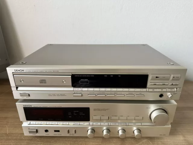 Denon DRA-425R Verstärker + Denon CD Player DCD-810 Voll Funktionsfähig!