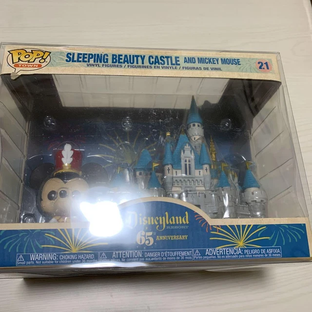 With Protector Sleeping Beauty Castle Funko Pop Disney