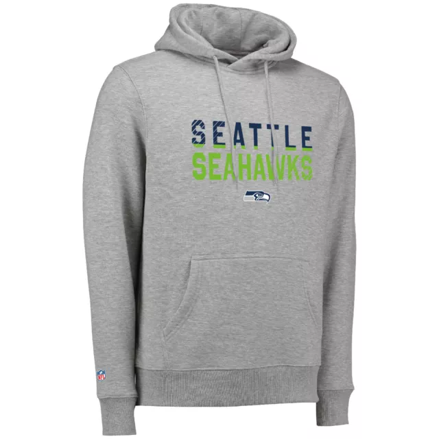 NFL Hoody Seattle Seahawks Fade Out grau hooded Sweater Kaputzen Pullover