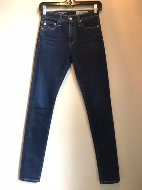 Adriano Goldschmied Jeans AG ED Denim Womens 24 R Farrah Skinny Ankle High Rise