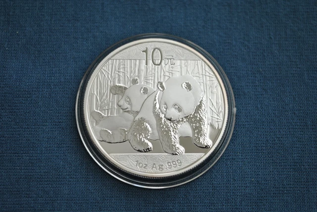 2010 China 10YN silver Panda 1 oz