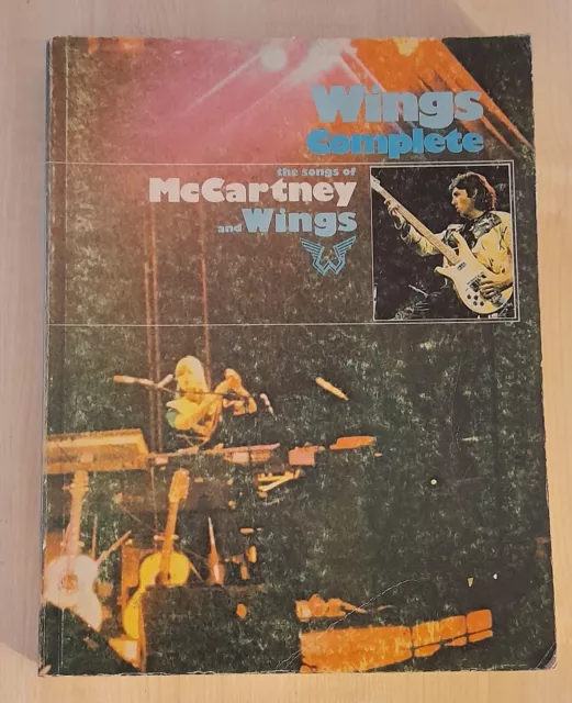 SONGBOOK  -  WINGS COMPLETE  -  THE SONGS OF McCARTNEY AND WINGS