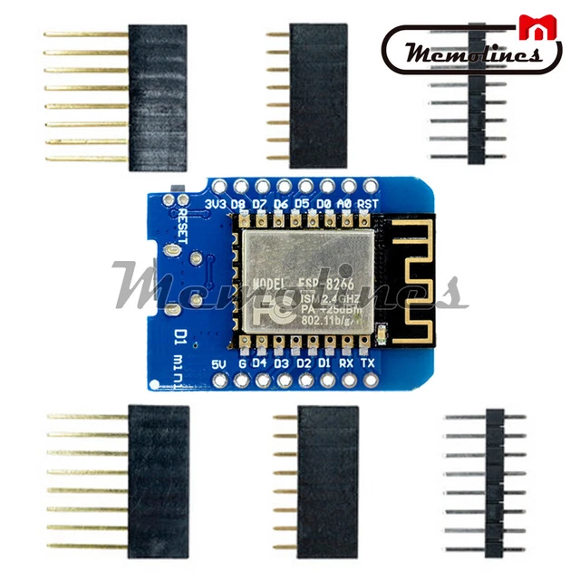 WIFI DEVELOPMENT BOARD CH340 WeMos D1 MINI ESP8266 ESP-12F For Arduino ...