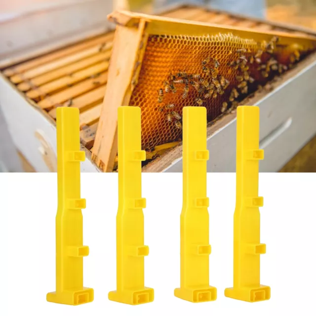 4Pcs Queen Bee Cell Holder Frame Bar Rearing Breeding System Beekeeping