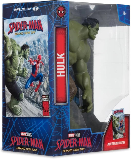 Spider Scale MCFARLANE MARVEL STUDIOS Hulk (Spider-Man: Brand New Day) 1:6th Scale ...