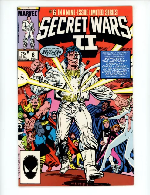 Secret Wars II #6 1985 NM- Al Milgrom Marvel the Avengers Comic Book