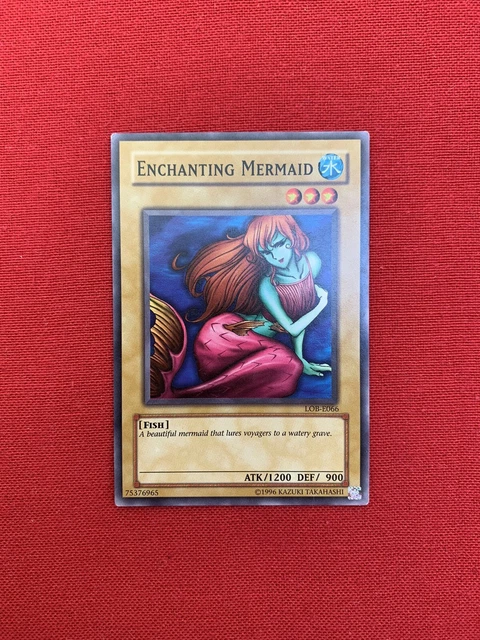 enchanting mermaid yugioh card 084 LOB Legend Of Blue Eyes 1st Edition PSA 10 ENCHANTING MERMAID (LOB-E066) Yu-Gi-Oh! Fish