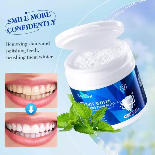 Tooth Powder,Teeth Whitening Powder for Tooth Whitening H OT/