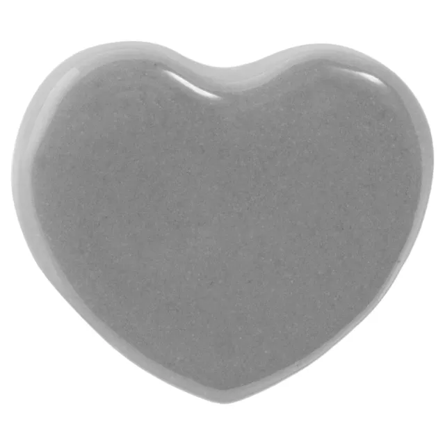 1x Gris 4cm Cœur Céramique Bouton de Tiroir Armoire Porte Poignées de Porte