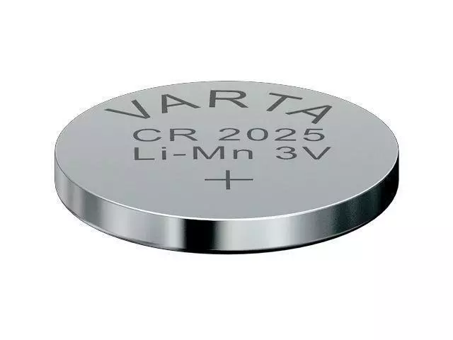 100x VARTA CR2025 qualitäts Markenbatterien CR 2025 NEU