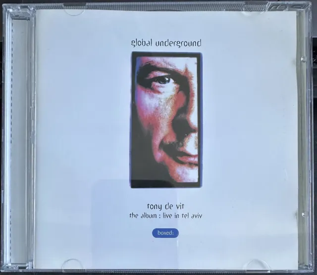 Global Underground The Album Tony De Vit Live In Tel Aviv CD 2 Discs No Slipcov