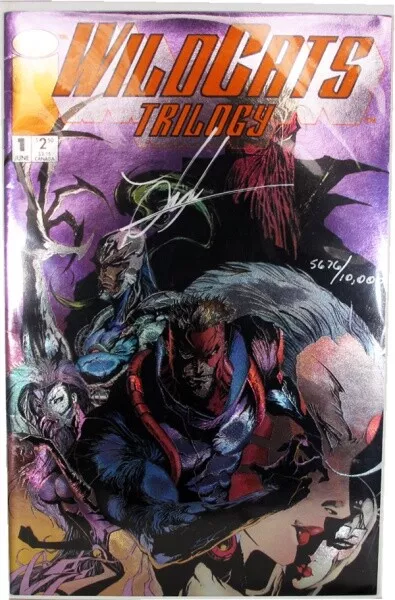 WildC.A.T.s Trilogy #1 Foil Cover Signed by Jae Lee + Zertifikate