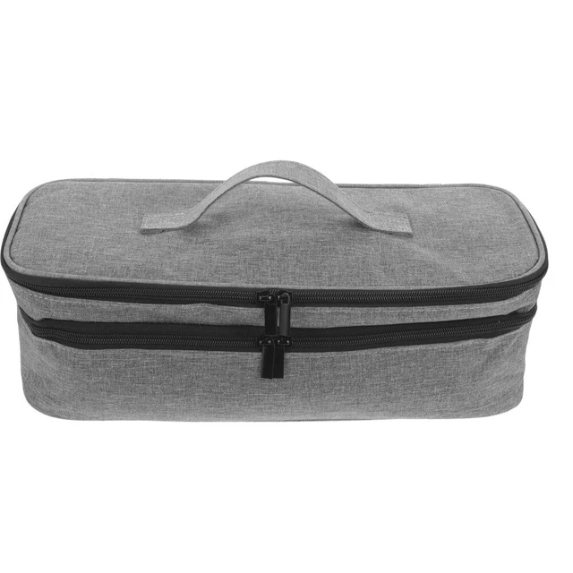 HAIR CURLER CARRY Bag Hair Tools Storage Organizer Hair Dryer Case