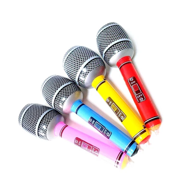 12 piezas Cantar 2 Decoraciones Cumpleaños Kidcraft Juego Inflable