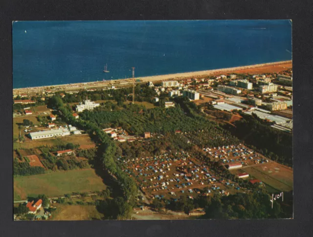 ANTIBES (06) CAMPING "CAMP DU PYLONE" & LA SIESTA en vue aérienne