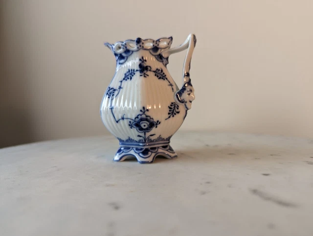 Royal Copenhagen Full Lace Creamer # 1031 w/Gargoyle Face Royal Copenhagen Full Lace Creamer # 1031 w/Gargoyle Face
