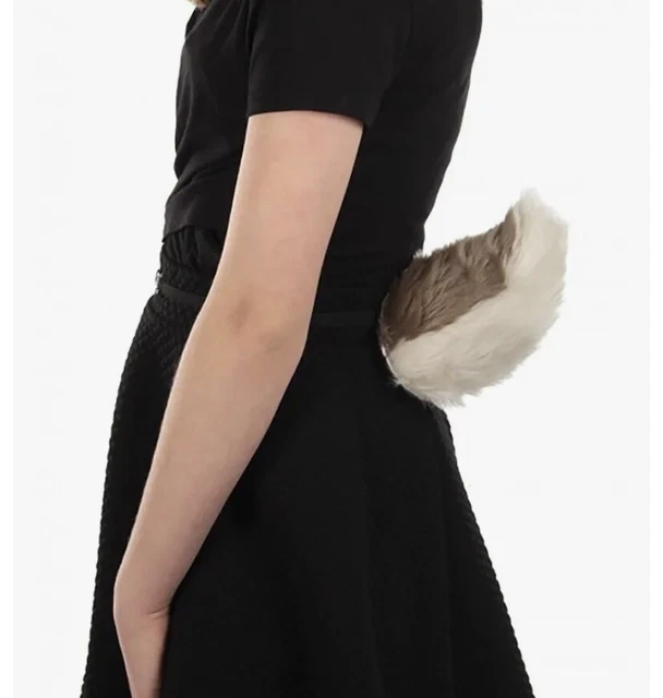 Perky Goat Tail For Costume Cosplay Faux Fur New