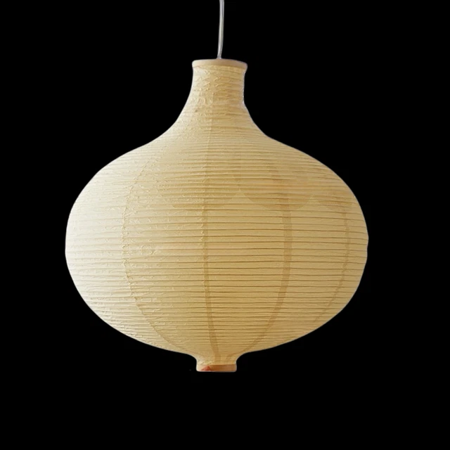 JAPANESE FICUS NOGUCHI Isamu Style Cotton Paper Light Akari Ceiling