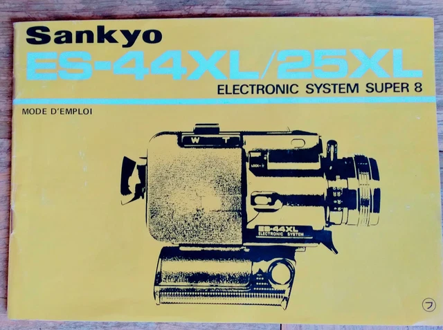 SANKYO SUPER 8 ES-44XL INSTRUCTION MANUAL Pdf Download