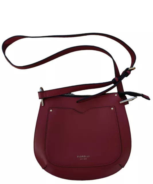 Fiorelli (Designed In London) large Red Shoulder Bag w/additional Long  Strap | eBay