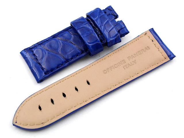 FRANK MULLER Cinturino Ansa 19mm Nero Vero Alligatore Nero Opaco Novità