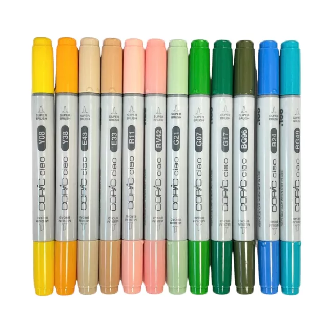 Zenacolor 40 Fabric Markers Pens Set - Non Toxic Indelible and Permanent  Fabr