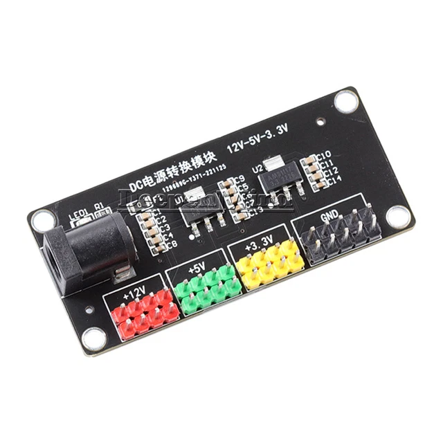 DC-DC 12V TO 3.3V 5V 12V Step Down Power Supply Module Multi Output Voltage