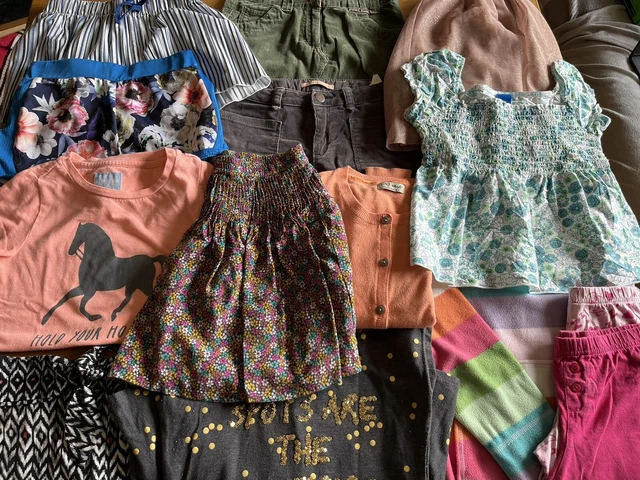 Girls Bundle Spring Summer Clothes Age 7-8 Years ,Joules,Next,Zara, M&S 14 Items