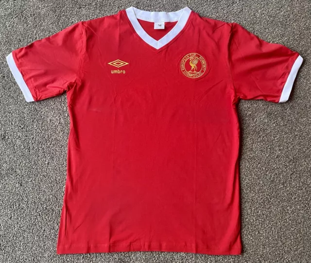 Retro Liverpool 1977 European Cup Final Shirt