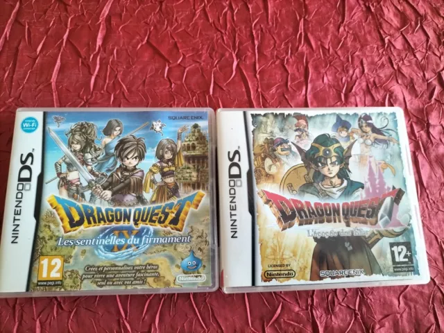 Boîte Nintendo DS Dragon Quest Sans Jeux