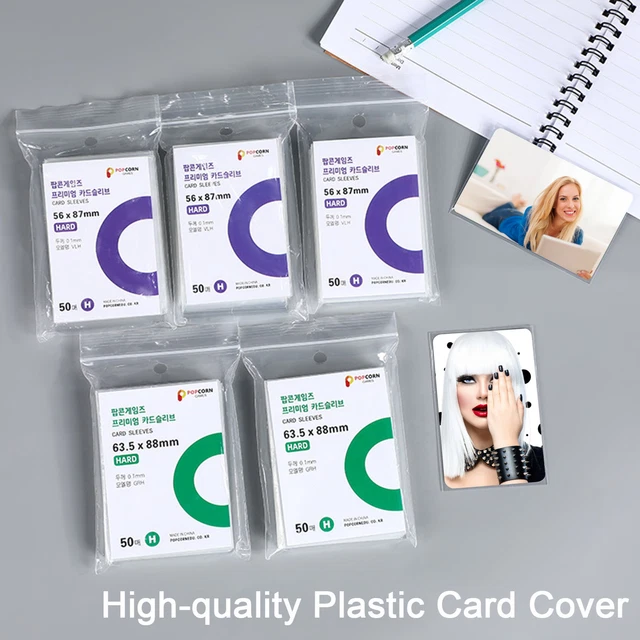Picture Protector Card Covers High-transparent Cpp Card Film Albums