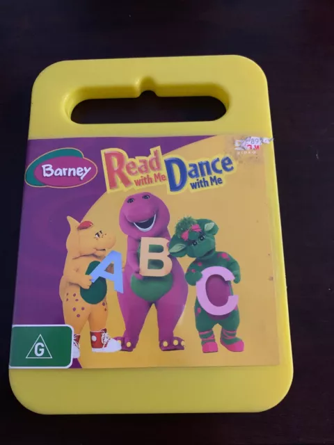BARNEY: READ WITH Me, Dance With Me! DVD (2003) AUS RELEASE R4 RARE VGC