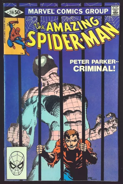 THE AMAZING SPIDER-MAN (1963) #219 - Back Issue