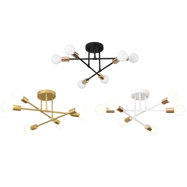 Moderna lampada da soffitto industriale retrò con pendente E27, vintage