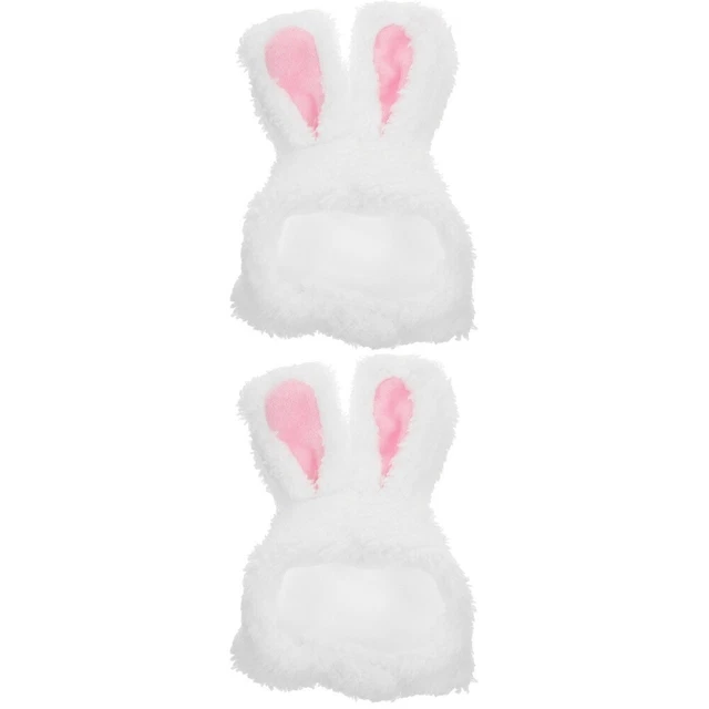 2 Count Chapeaux De Chaton Chapeau Lapin Chat Tenues De Cosplay Lavable