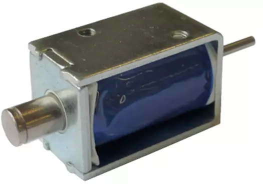 BMO-0630S 12vdc 100% Push Open Frame Solenoid small