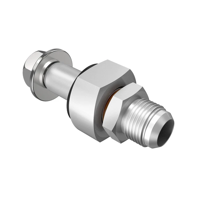 NICECNC 8AN Universal Fuel Tank Return Line Fitting Install Kit Adapter Anodized