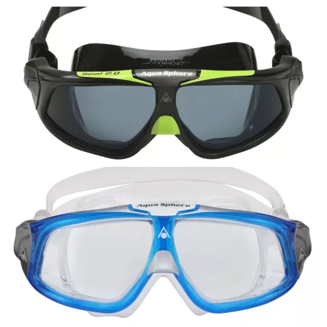 Aquasphere Seal 2.0 Active Adult Swim Mask Goggles Aqua Sphere