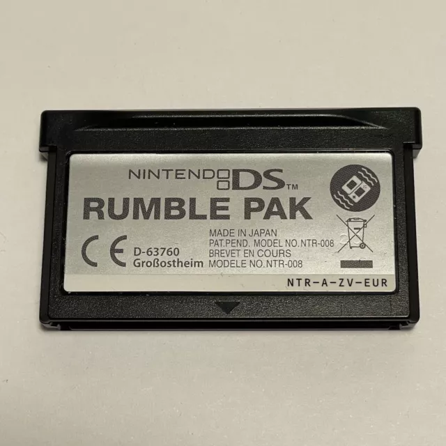 Official Nintendo Ds Rumble Pak NTR-008 Pack