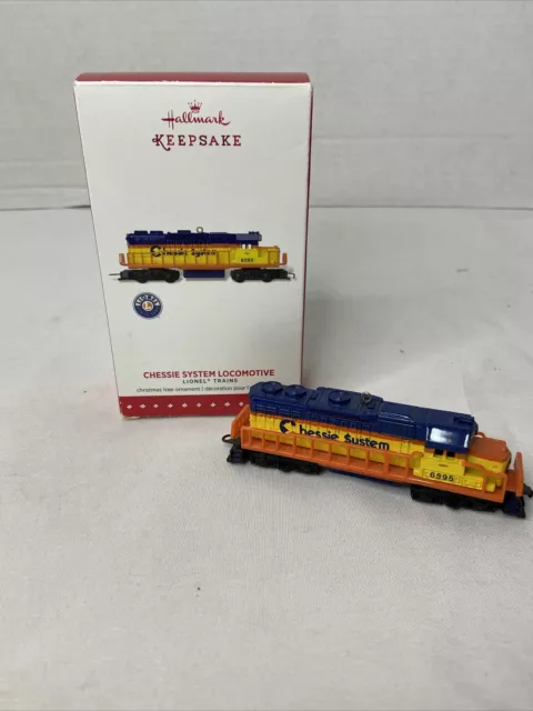 Hallmark Lionel Chessie System Locomotive Keepsake Ornament Die-Cast 2015