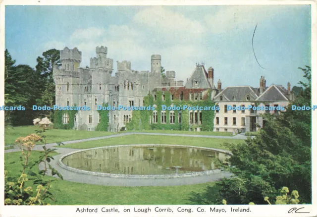 D147160 Ireland. Ashford Castle. On Lough Corrib. Cong. Co. Mayo. Irish Printers