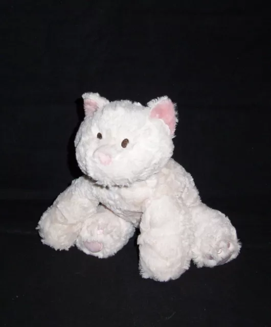 10" Babystyle Pink Kitty Cat Kitten Plush Bean Bag Stuffed Animal Lovey Toy