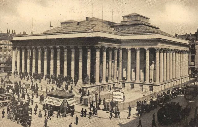 CPA - Paris - La Bourse - st-Raphaël - Quinquina